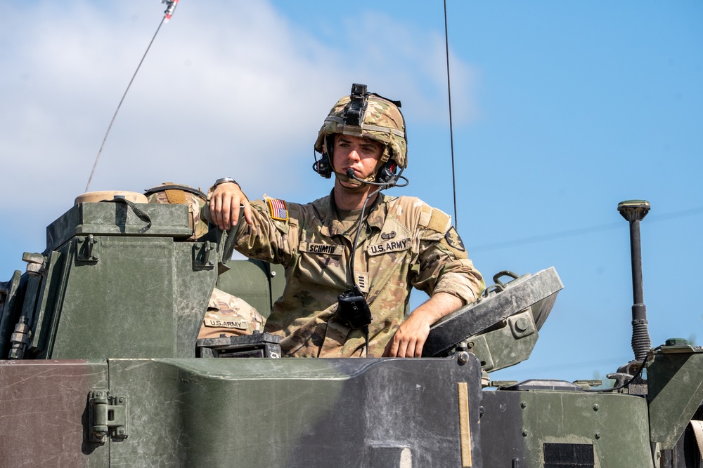 Fort Cavazos Media Day: 1-9CAV Live-Fire Exercise M1A2 Abrams &amp; M2A3 Bradley