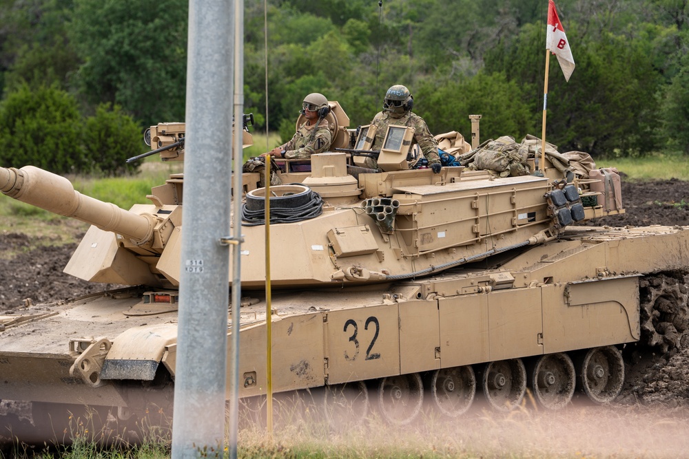 Fort Cavazos Media Day: 1-9CAV Live-Fire Exercise M1A2 Abrams &amp; M2A3 Bradley