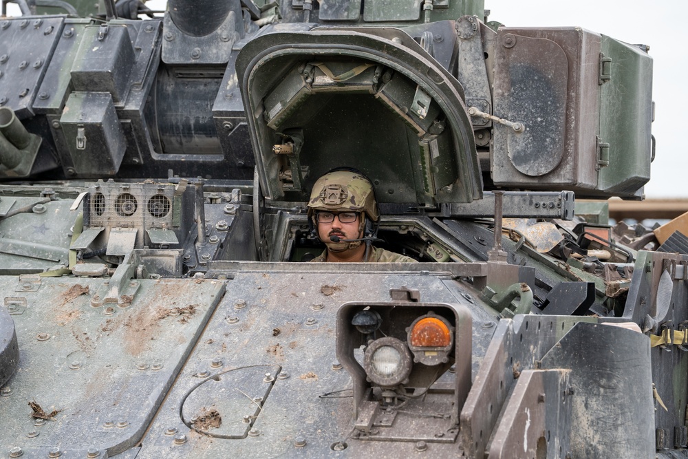 Fort Cavazos Media Day: 1-9CAV Live-Fire Exercise M1A2 Abrams &amp; M2A3 Bradley