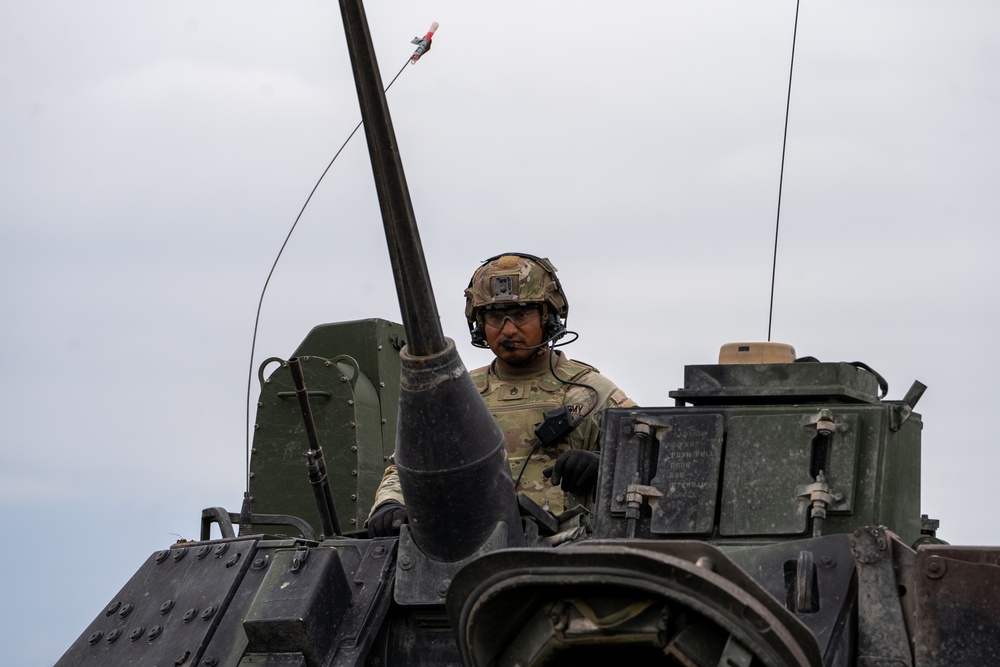 Fort Cavazos Media Day: 1-9CAV Live-Fire Exercise M1A2 Abrams &amp; M2A3 Bradley