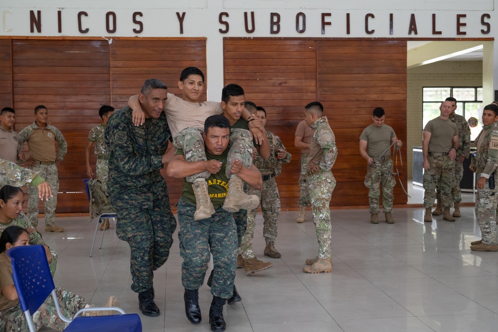 U.S., Canadian medics train alongside Peruvian military in Tactical Combat Casualty Care