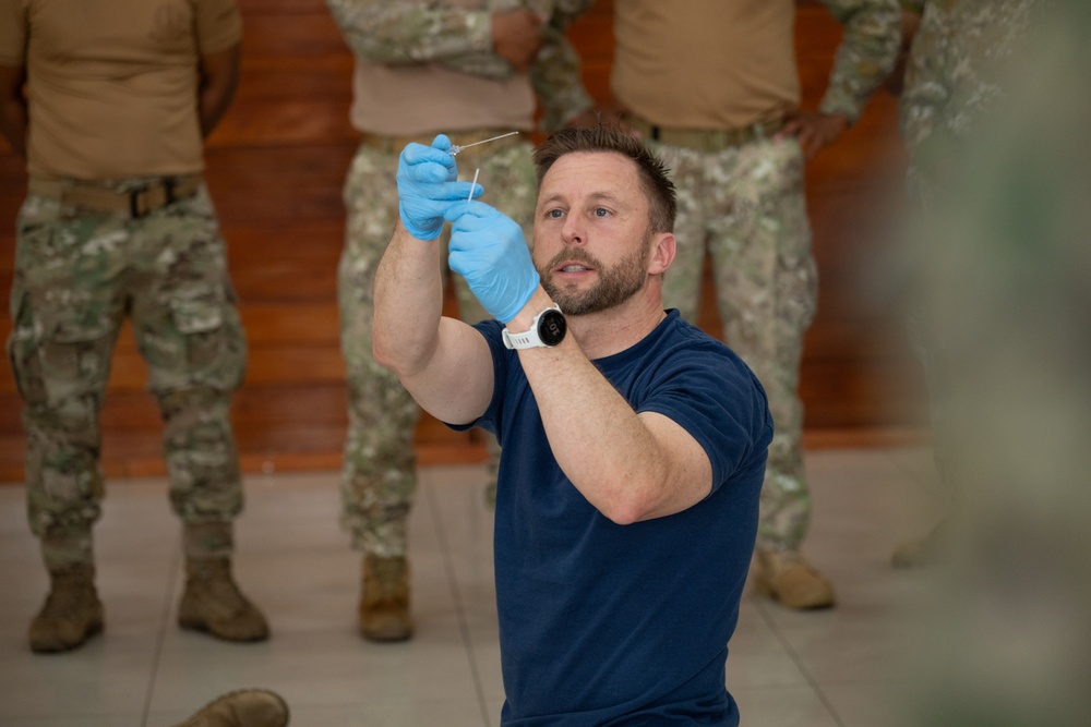 U.S., Canadian medics train alongside Peruvian military in Tactical Combat Casualty Care