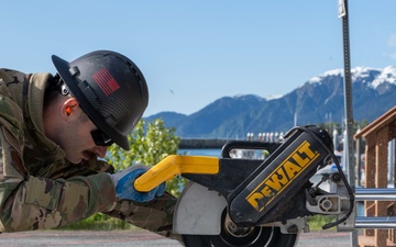 141st Civil Engineer Squadron support Seward Military Resort renovation
