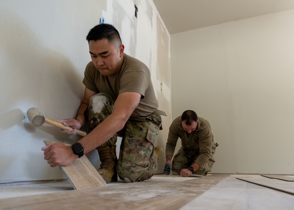 141st Civil Engineer Squadron support Seward Military Resort renovation