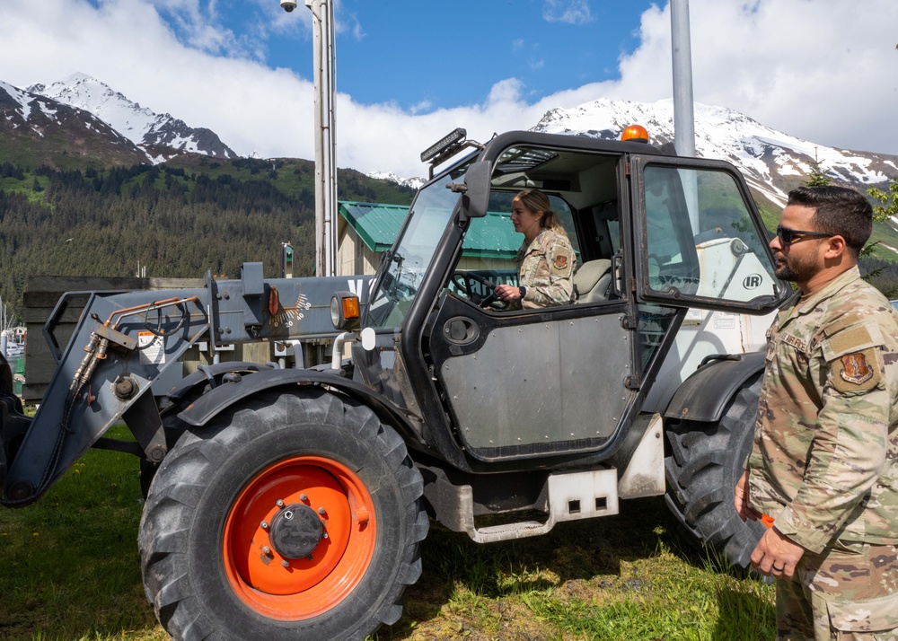 141st Civil Engineer Squadron support Seward Military Resort renovation