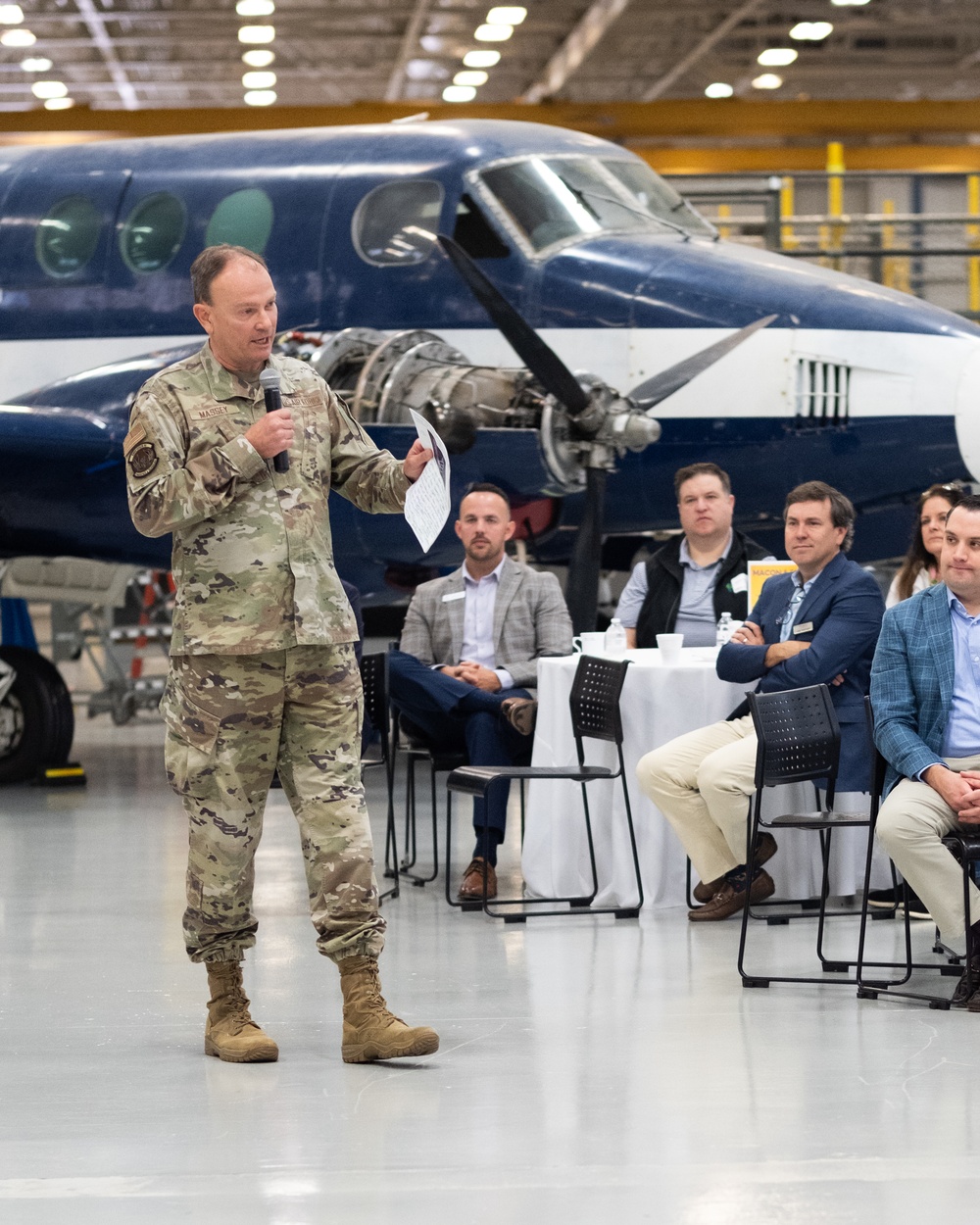 Current and former Robins AFB leaders highlight national security at ‘DIME in Action’ event for Macon-Bibb Community