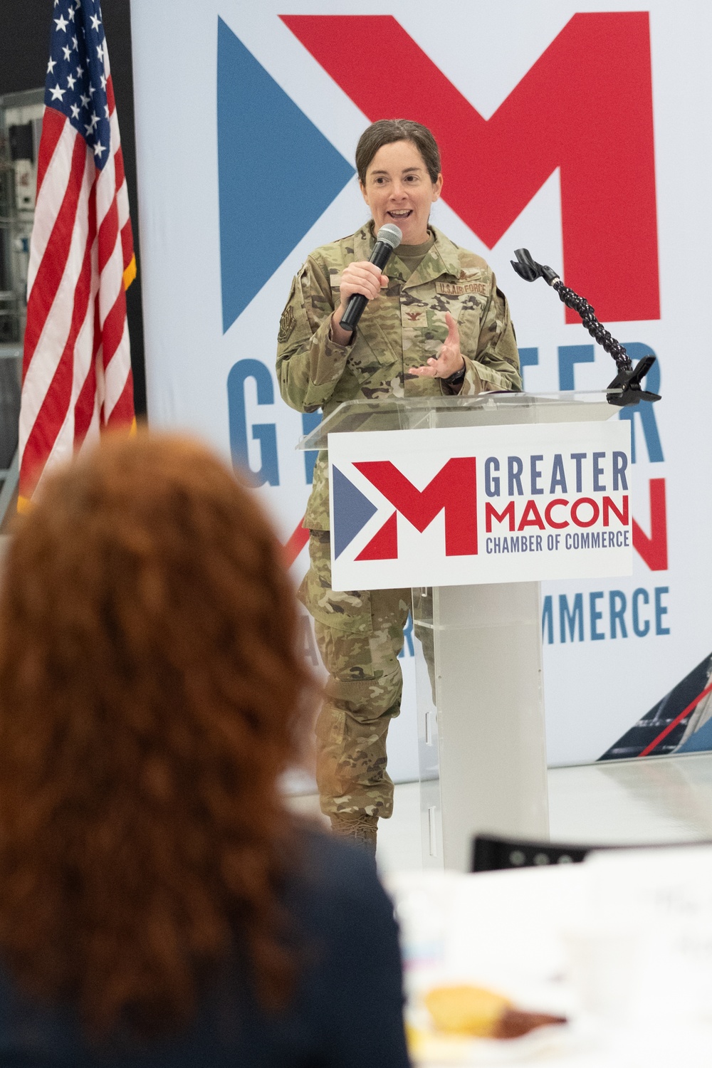 Current and former Robins AFB leaders highlight national security at ‘DIME in Action’ event for Macon-Bibb Community
