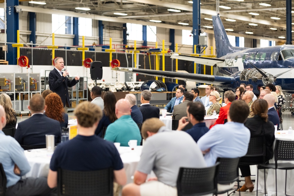 Current and former Robins AFB leaders highlight national security at ‘DIME in Action’ event for Macon-Bibb Community