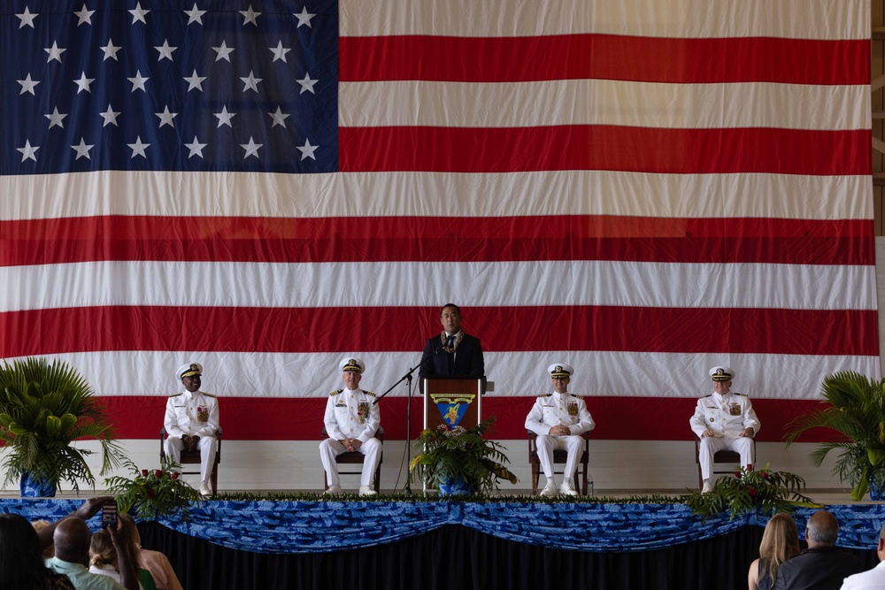 PMRF Holds Change of Command Ceremony