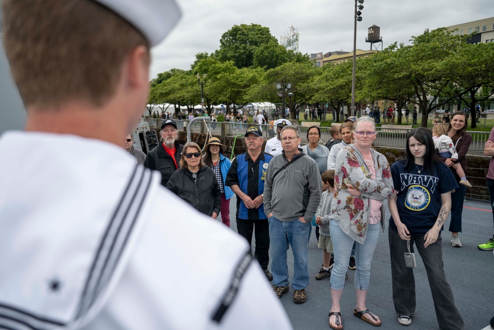 Ship Tours during Portland Fleet Week 2025