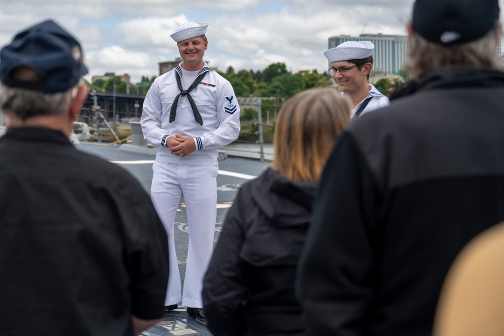 Ship Tours during Portland Fleet Week 2025