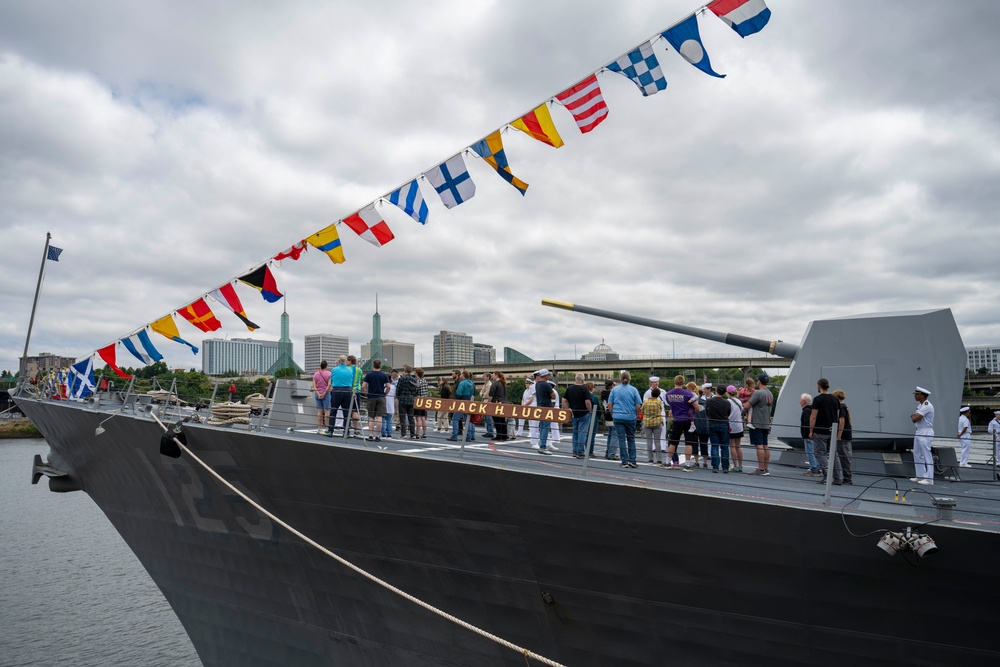 Ship Tours during Portland Fleet Week 2025