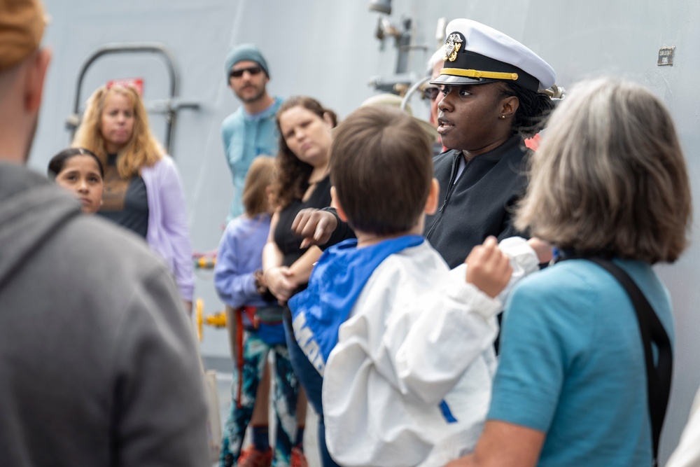 Ship Tours during Portland Fleet Week 2025