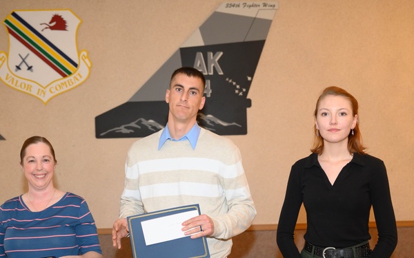 Eielson Spouse Club Honors Volunteers