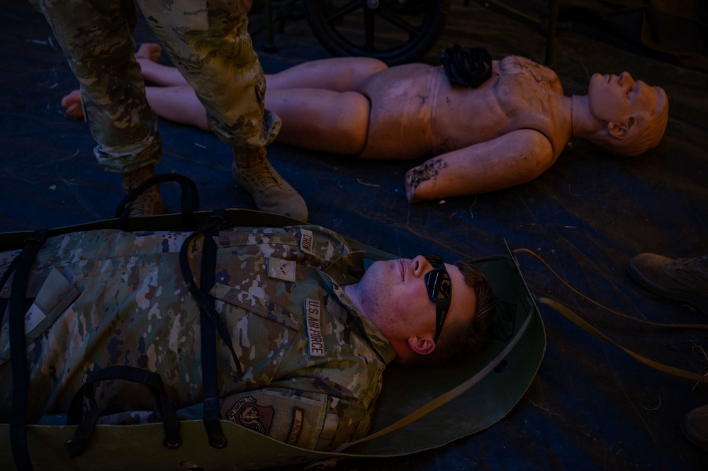 JBER Airmen assigned to the 3rd Air Expeditionary Wing participate in exercise Tropic Tundra