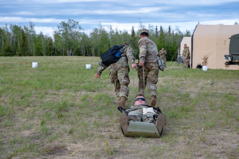 JBER Airmen assigned to the 3rd Air Expeditionary Wing participate in exercise Tropic Tundra