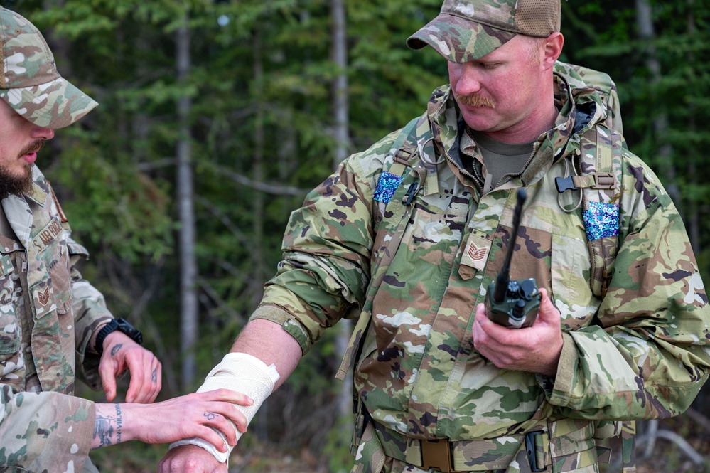 JBER Airmen assigned to the 3rd Air Expeditionary Wing participate in exercise Tropic Tundra
