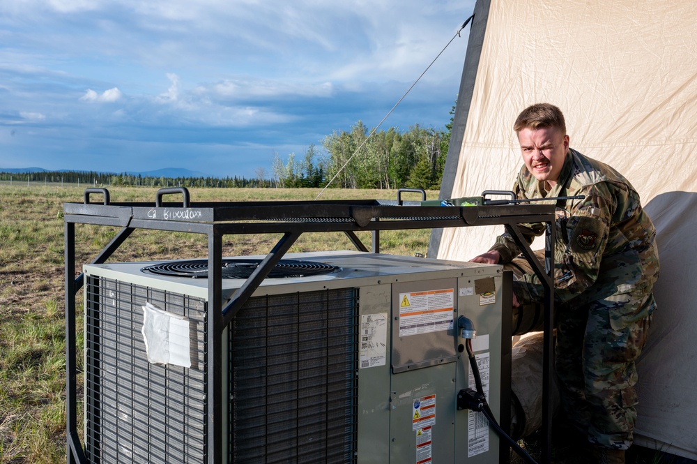 JBER Airmen assigned to the 3rd Air Expeditionary Wing participate in exercise Tropic Tundra