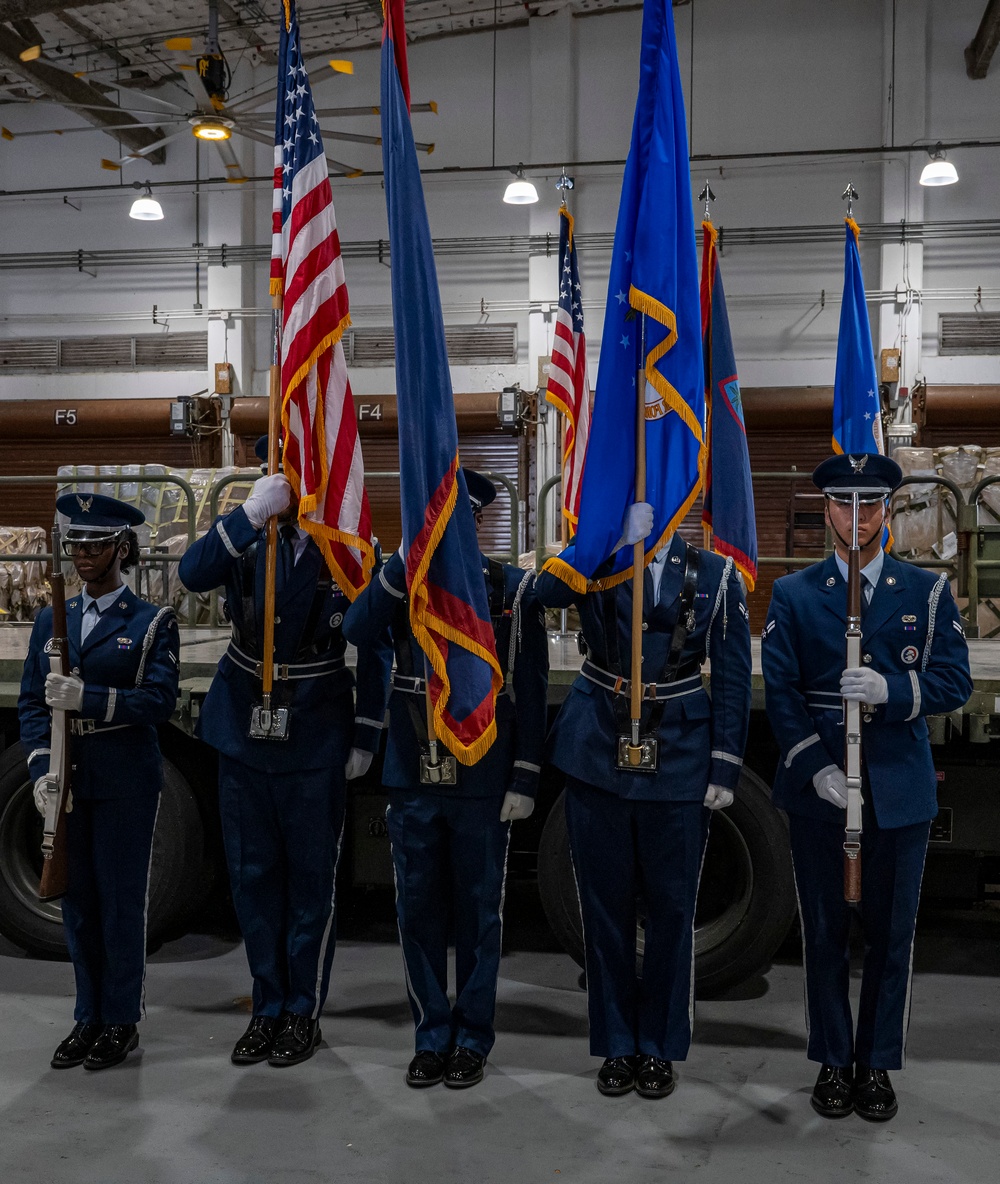 734th AMS welcomes new commander