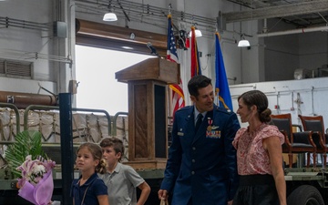 734th AMS welcomes new commander
