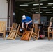 Services Airmen Refurbish MWR Furniture