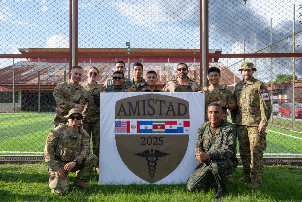 U.S. Air Force and Royal Canadian Air Force medical teams participate in a knowledge exchange with the Peruvian military on Tactical Combat Casualty Care.
