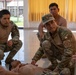 U.S. Air Force and Royal Canadian Air Force medical teams participate in a knowledge exchange with the Peruvian military on Tactical Combat Casualty Care.