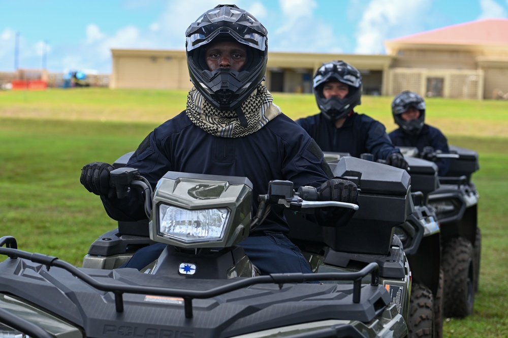 Officers receive ATV certification for the Jungle Enforcement Team