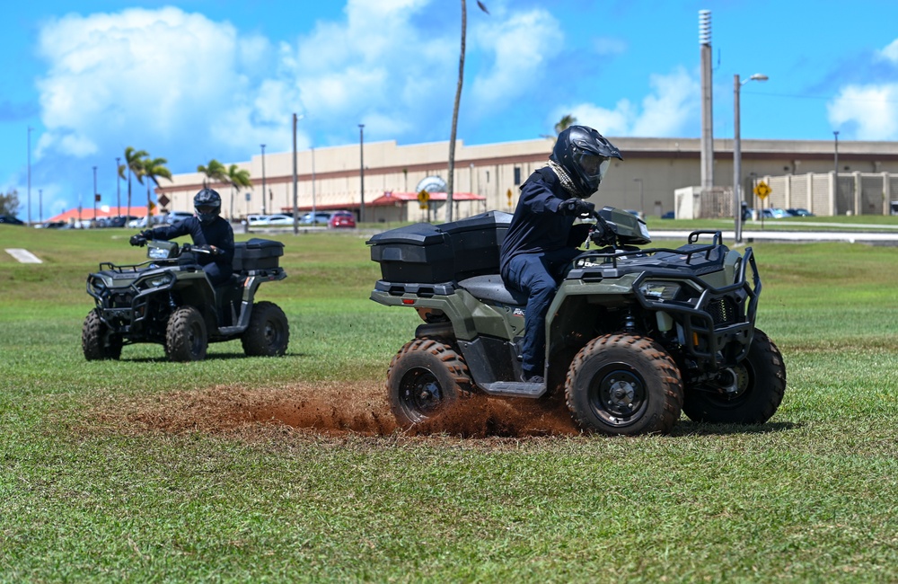 Officers receive ATV certification for the Jungle Enforcement Team