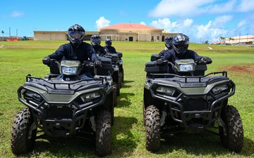 Officers receive ATV certification for the Jungle Enforcement Team