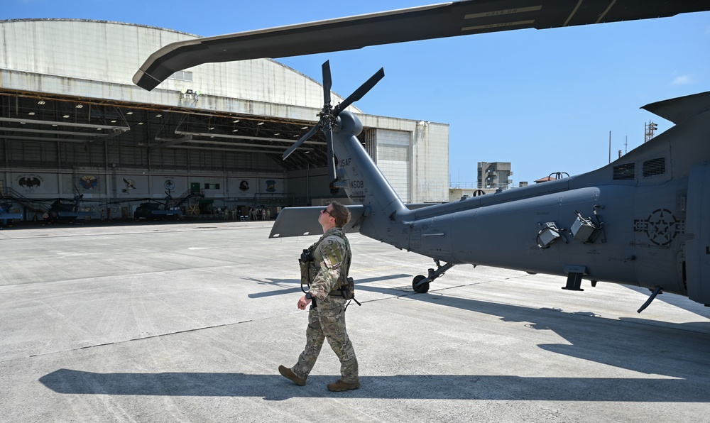 33rd RQS commander takes final flight