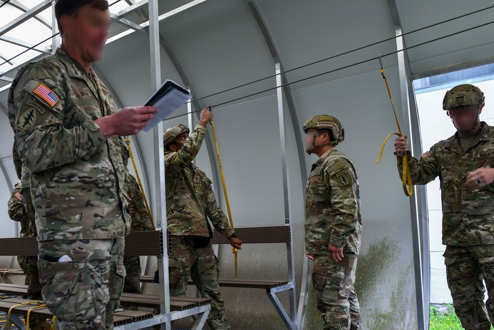 SOCEUR conducts airborne jump over Mont-Saint-Michel