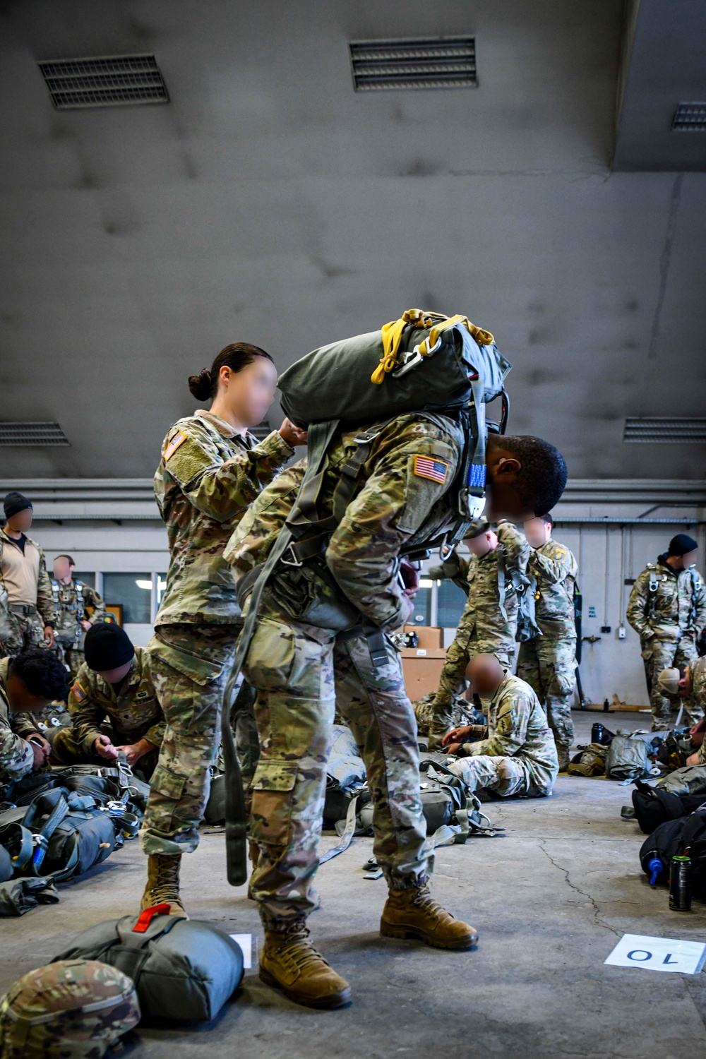 SOCEUR conducts airborne jump over Mont-Saint-Michel