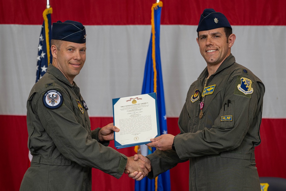 31st OSS Change of Command Ceremony