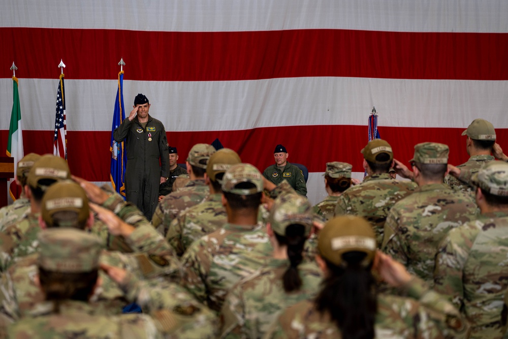 31st OSS Change of Command Ceremony