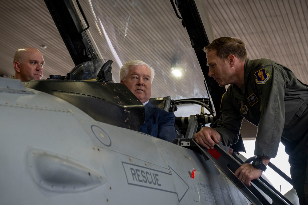 Ambassador Glass visits Misawa Air Base