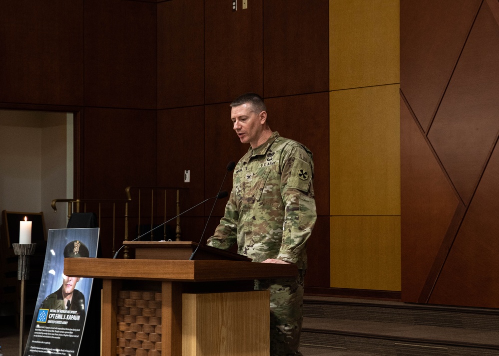 Camp Humphreys chapel renamed for Korean War Medal of Honor recipient