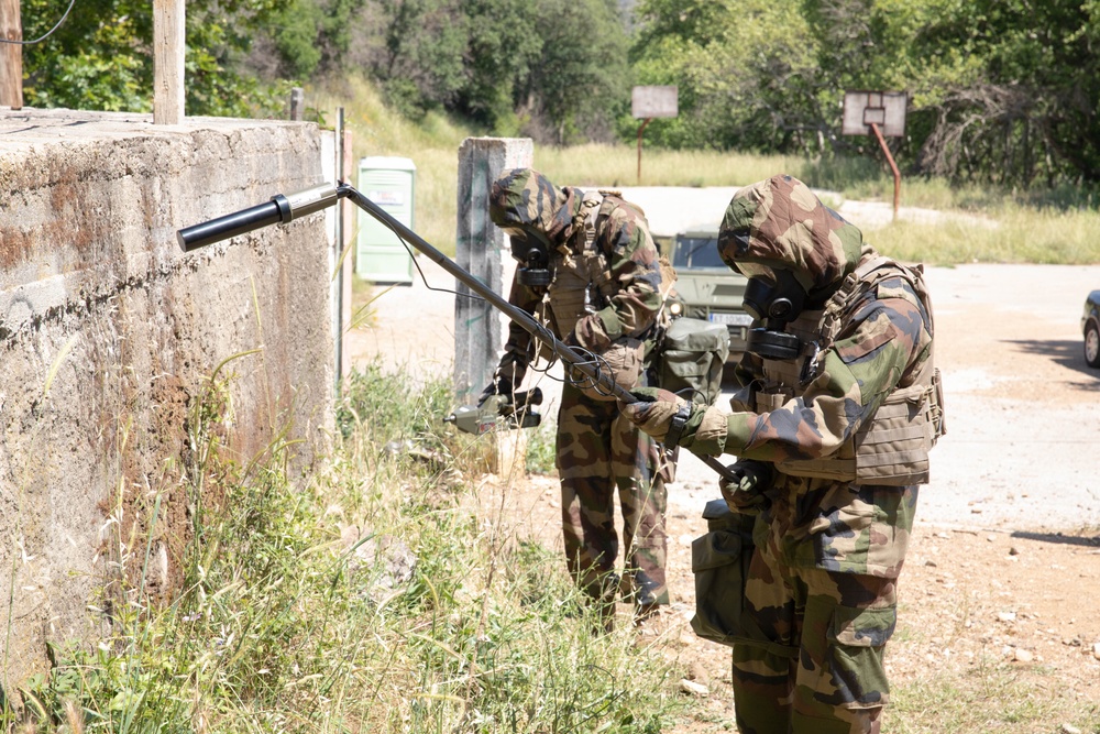 Multinational CBRNE near Loutros begins