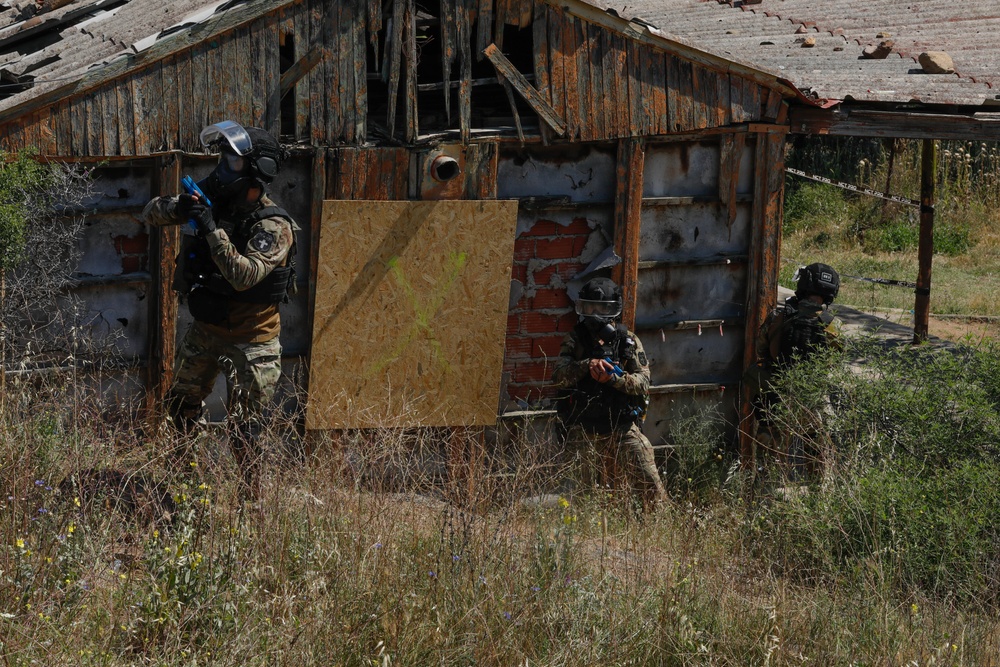Multinational CBRNE near Loutros begins