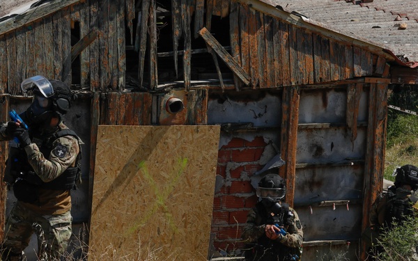 Multinational CBRNE near Loutros begins