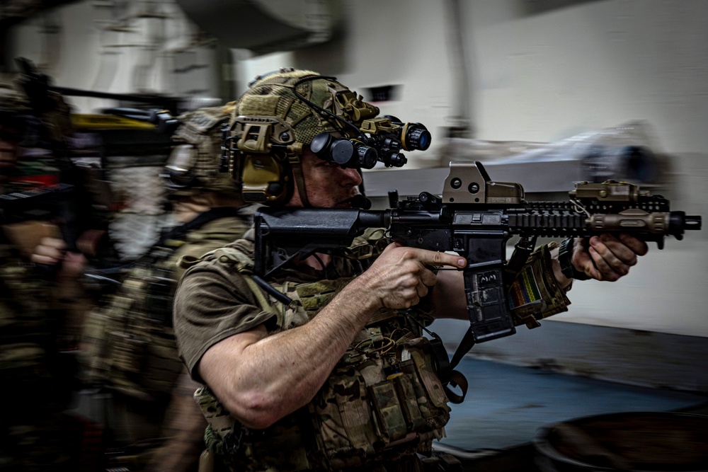 Nimitz Conducts Close Quarters Combat Training