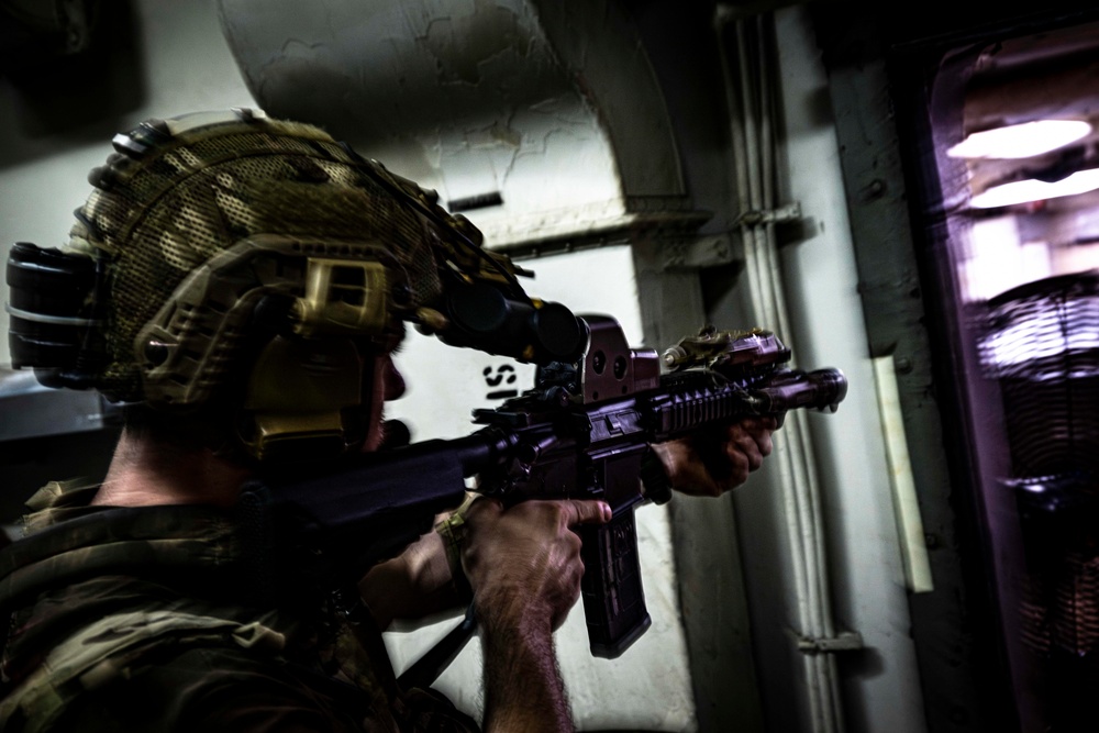 Nimitz Conducts Close Quarters Combat Training