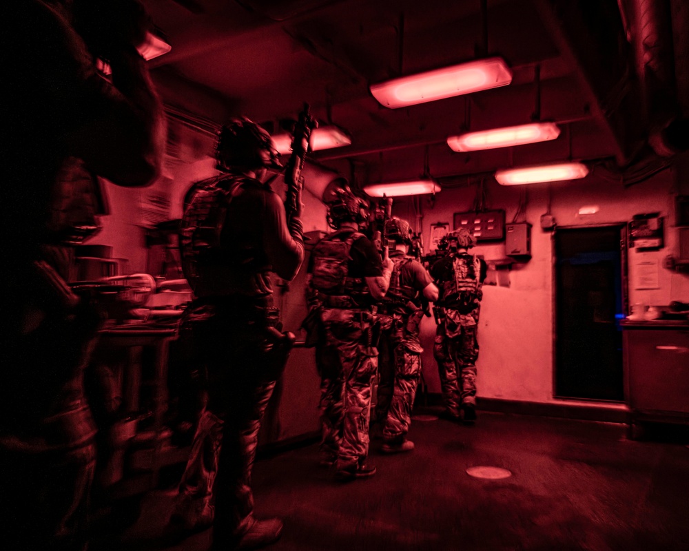 Nimitz Conducts Close Quarters Combat Training