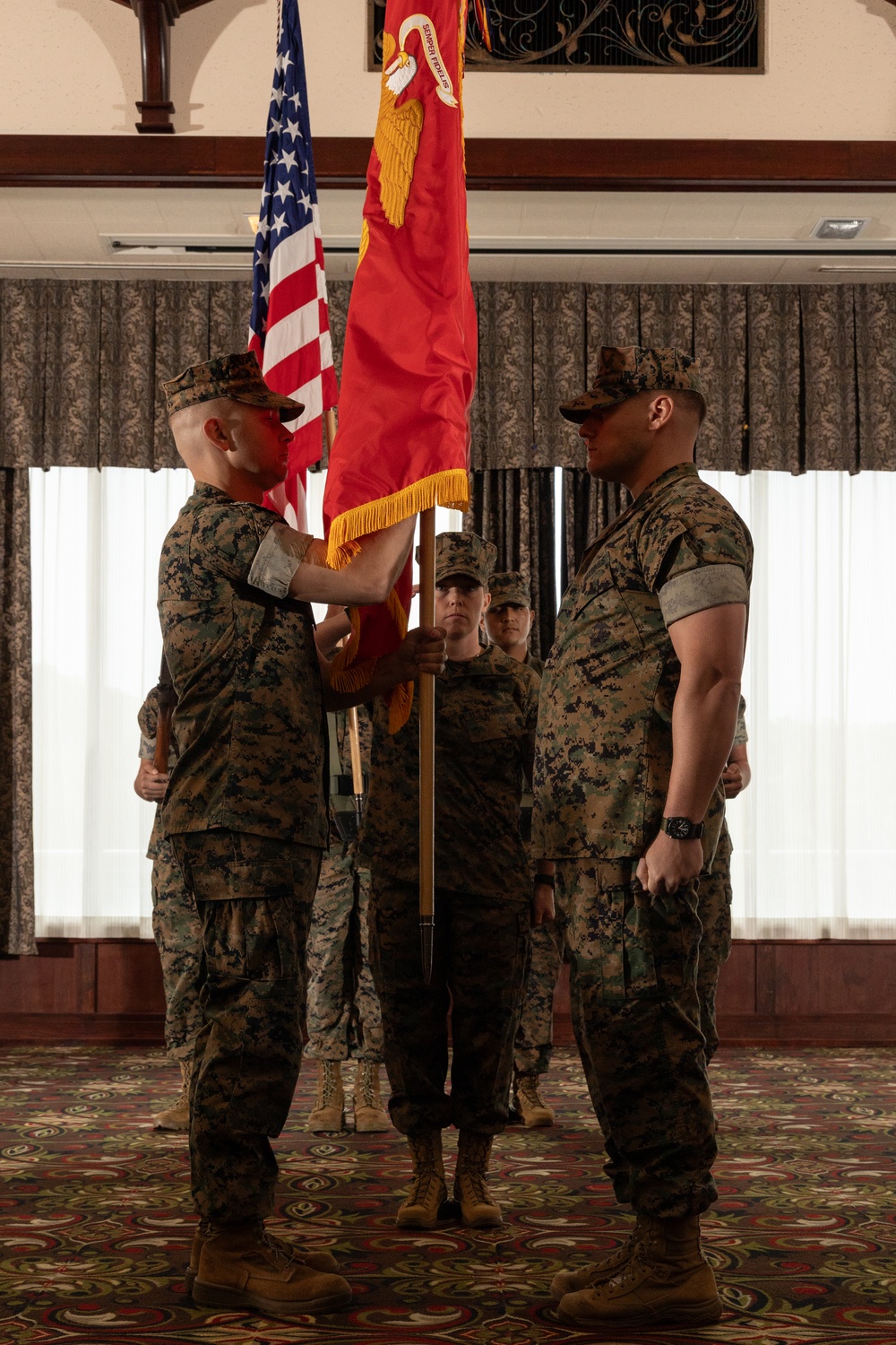 3rd Network Battalion Change of Command Ceremony