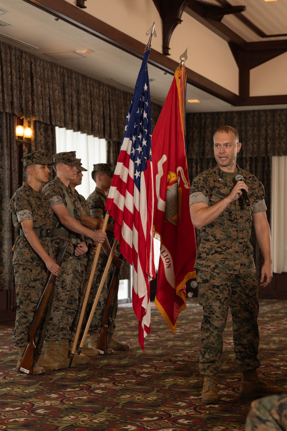 3rd Network Battalion Change of Command Ceremony