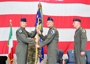 510th FS conducts change of command ceremony