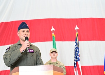 510th FS conducts change of command ceremony