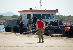 Multinational CBRNE training at Port of Alexandroupolis begins [Image 1 of 5]
