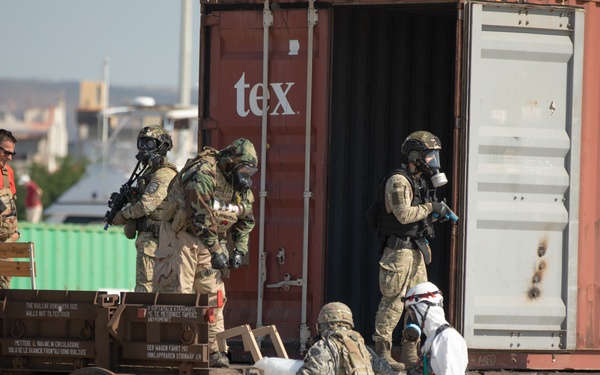 Multinational CBRNE training at Port of Alexandroupolis begins