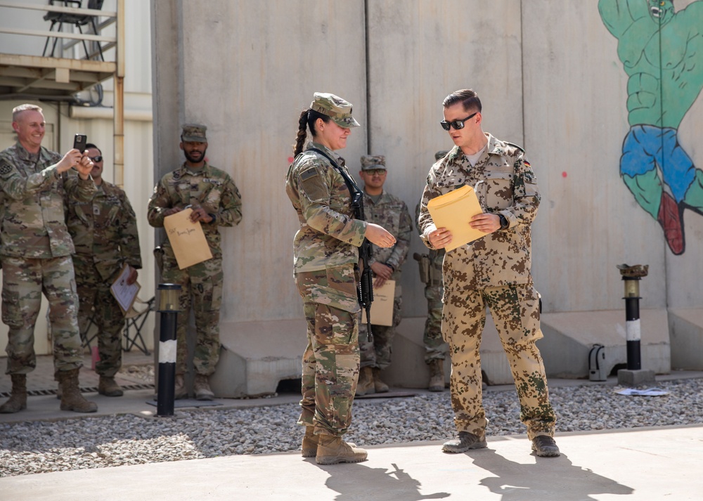Coalition Members Awarded for Rifle Marksmanship